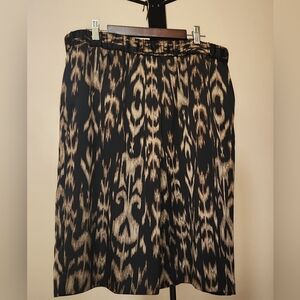 Skirt  and  Top  Styled with Shoes